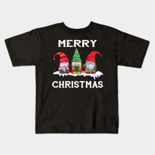 Funny Merry Christmas Family Matching Xmas New Year Eve 2024 Kids T-Shirt